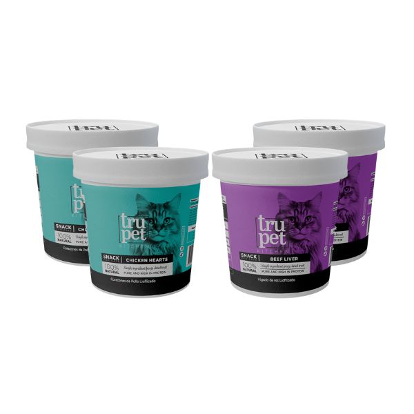 Pack Gatos Snacks x4