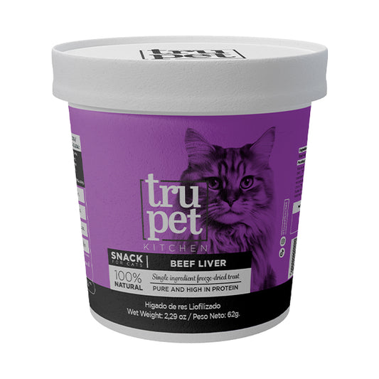 Hígado de Res Liofilizado para gatos