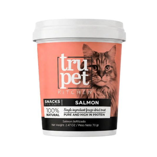 Salmon liofilizado para gatos